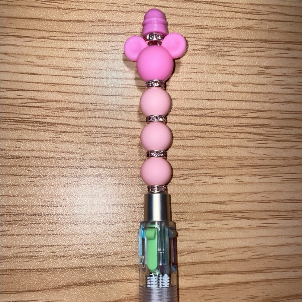 PINK MOUSE 4-INK CUSTOMIZED FOCAL BEAD PEN